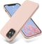 OTOFLY iPhone 12 and 12 Pro Case 6.1 inch (2020), Silky and Soft Touch Premium Liquid Silicone Rubber Full-Body