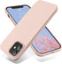 OTOFLY iPhone 12 and 12 Pro Case 6.1 inch (2020), Silky and Soft Touch Premium Liquid Silicone Rubber Full-Body