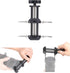 Fotga Metal Camera Lens Vise Tool Kit, Lens Repair Spanner Set with Adjustable Jaw for Filter Ring Restoration