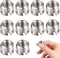Zyghjort 10PCS 1/4"-20 Female to 3/8"-16 Male Tripod Adapter Standard Metal Tripod Adapters