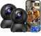 YYSY 2K Indoor Security Cameras for Home Security, 2.4/5GHz Dual-Band WiFi Baby Monitor