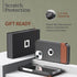 LUPA Legacy iPhone 13 Mini Wallet Case - Slim Durable Faux Leather Flip Case with Card Holder for Men and Women
