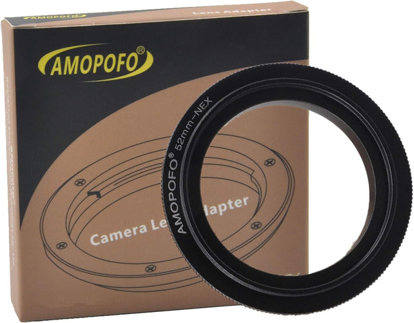 52mm to NEX Macro Lens Reverse Ring Compatible with A9 A7 A7s A7R A7II A7RII A7SII A6300 A5100 A6000