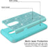 TJS Phone Case for LG Stylo 5/LG Stylo 5 Plus/LG Stylo 5V/LG Stylo 5X, Glitter Bling Cute Girls Women Design Dual Layer
