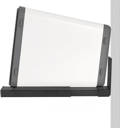 WALI Center Channel Speaker Wall Mount, Universal Soundbar Bracket Holds up to 30 lbs, Adjustable Arms