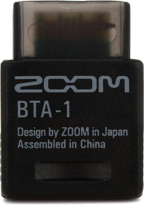Zoom BTA-1 Bluetooth Adapter for H1essential, H4essential, H6essential, H3-VR, L-20, L-20R, Q8n-4K