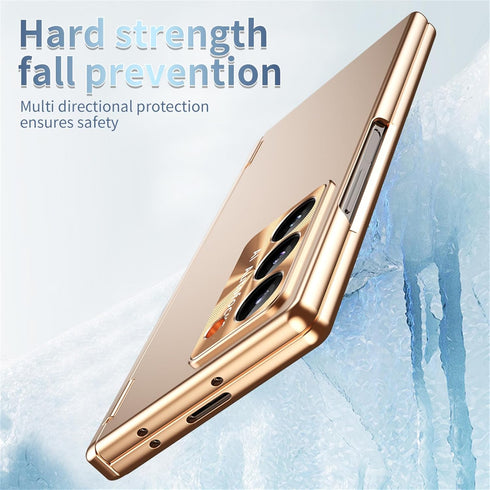 Gadget-Park 6, 4-in-1 6 5G Case for Samsung Galaxy Z Fold Magnetic Hinge Protection Case with Lens Protection, S Pen