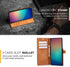Snakehive Black Genuine Leather Wallet Case for Samsung Galaxy S23 Ultra with Card Holder and Stand