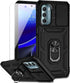 Shop the Black Moto G Stylus 5G 2022 Case: Military Grade, Slide Camera Cover, HD Screen Protector, Kickstand &