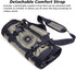 GR-ARB01 (Brown) Versatile Antenna Roll Bag, 1680D Oxford Cloth, Modular Velcro Pockets, Portable Tool Organizer for