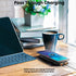 TECHSMARTER 15W Wireless Portable Charger, 10,000mAh Battery Pack, 20W USB-C, Anti-Slip Suction Cups, for iPhone