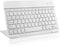 Amazon Fire HD 10 Wireless Keyboard, Universal Slim Bluetooth Keyboard with Built-in Rechargeable Battery, White