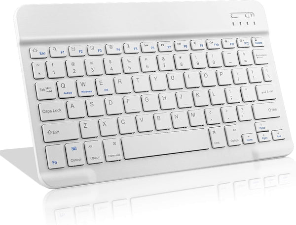 Keyboard for Samsung Tablet, Universal Slim Portable Bluetooth for Galaxy Tab Tablets and More