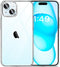 JJGoo Clear Case for iPhone 15 Plus, Soft TPU Shockproof Transparent Bumper Cover, Slim Thin