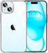 JJGoo Clear Case for iPhone 15 Plus, Soft TPU Shockproof Transparent Bumper Cover, Slim Thin