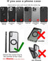 snanlen 360 108+LBS 3000gf 17/16 Upgraded Nano Gel Vacuum Magnetic Phone Holder, Heavy Duty Suction Cup Phone Mount