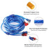 12 Gauge Amplifier Wiring Kit - 12 AWG Car Audio Complete Install Kit with RCA Interconnect Cables