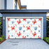 GNAKT AREWG Garage Door Banner Cover 13x6ft Summer Crab Starfish Shell Conch Garage Door