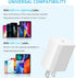 3Pack USB C Charger Block 20W, iGENJUN PD 3.0 Type C Wall Charger, USBC Power Adapter Brick for Phone 15/14/13, Galaxy