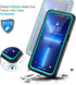 Lanhiem Case for iPhone 13 Pro Max, IP68 Waterproof Dustproof Shockproof with Screen Protector, Full Body Cover - 6.7