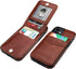 KIHUWEY Wallet Case for iPhone 12 / 12 Pro with Credit Card Holder, Premium Leather, Magnetic Clasp, Heavy Duty Cover