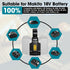 YNDZ 2 1 2Packs 18V Terminals,14AWG in Power Wheel Battery Adapter,for for Makita Battery Dual Voltage Output
