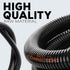 3-Pack Assorted Split Wire Loom, 1/4", 3/8", 1/2" x 20 ft Each, Protective Split Cable Sleeves for Electrical