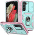 Case for Galaxy S22, Shockproof Impact Resistant with Slide Lens Protective Cover for Samsung Galaxy S22 6.1 inch
