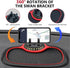 Teybouk 360 Car Anti-slip Mat Phone Holder, Multi-functional Center Console Storage Mat with Temporary Parking Numbers