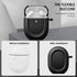 CaseBot Case Cover for Pixel Buds A-Series 2021 and Pixel Buds 2 (2020), Rugged Shield Protective Skin, Black