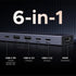 UGREEN 6 1 10Gbps 4K 60Hz 100W Revodok Pro USB-C Hub in HDMI, Power Delivery for MacBook Pro/Air, iPad Pro, Thinkpad