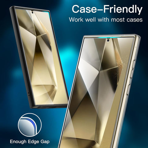 JETech Screen Protector for Samsung Galaxy S24 Ultra 5G (6.8-Inch) - Flexible TPU Film, Fingerprint ID Compatible,