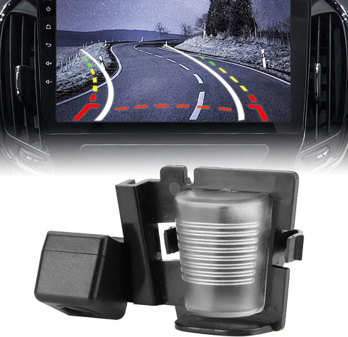 Waterproof Rear View Camera, 12V Car Reverse Camera Backup Parking Assistance for Wrangler 2007 and Up