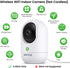INFIYA 2K Indoor-360 2.4GHz K7 2Pack Security Camera Cameras for Home Security and One-Tap Call