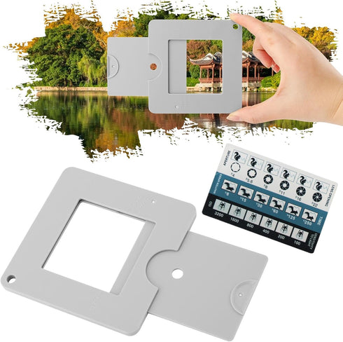 Trenqular View Finder,View Catcher with Sliding Mechanism, View-Finder with Color Isolation, View-Finder