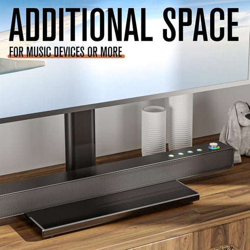 Hemudu 27 30 32 39 40 42 43 49 50 55 60 Inch 88 lbs, 9 Universal TV Stand/Base Table Top TV Stand with Wall Mount