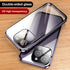iPhone 15 Plus Lockable Magnetic Case with 360° Bumper, Safety Lock Screen & Camera Lens Protector - Light Blue.