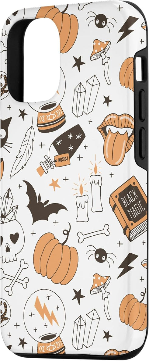Vintage Witchy Magical Spiritual Crystals Case for iPhone 12/12 Pro, Halloween 2023