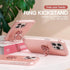 IDweel iPhone 14 Pro Max Case - Rose Gold, 2-in-1 Shockproof, Screen Protector, 360° Ring Holder, Camera Lens Protector.