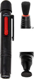 UES Travel Kit for DSLR Camera Sensor and Lens Cleaning: APS-C Swab, Cleaner, Air Blower, Microfiber Cloth, Lens Pen,