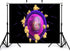 KeyWork 5x4ft Human Egg Cell Fertilization Backdrop Reproductive Science Photography Background for Health Fair