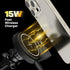 Magsafe Car Mount Charger & Bluetooth Earbud, 15W Magnetic Wireless Car Charger for iPhone 15/14/13/12 Series