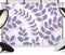 Generic Farm Plant Leaf Photo Backdrop for Photoshoot, 10 x 8 FT Lavender