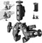NEEWER Super Clamp with 3" Dual Ballhead Magic Arm, Phone Holder, Action Camera Clamp Mount for Flat/Round Surfaces