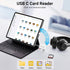 KiwiBird 16 15 S25 S24 SD Card Reader USB C, USB SD Card Reader, Digital Camera Adapter Memory Cards to USBC Type C