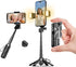 Linber Portable Selfie Stick Tripod with Dual Fill Lights & Bluetooth Remote 3-in-1