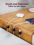gliship [2025 6-Pack 6 Upgrade Magnetic Cable Clips - Cell Phone Cord Holder for Nightstand, Mini Cube Cord Holder