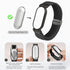 Bolesi Wristband Compatible with Plaud NotePin S/NotePin AI Voice Recorder,Metal Protective Case Soft Stretchy