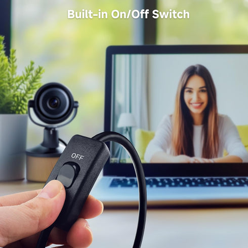 Cable Matters 2-Pack USB On Off Switch, 3ft Short USBA Extension Cable with ON Off for Data and Power
