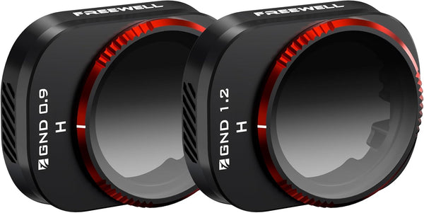 Freewell Soft Edge Gradient GND0.9, GND1.2 - 2 Pack Filters Compatible with Mini 4 Pro for Landscape Photography